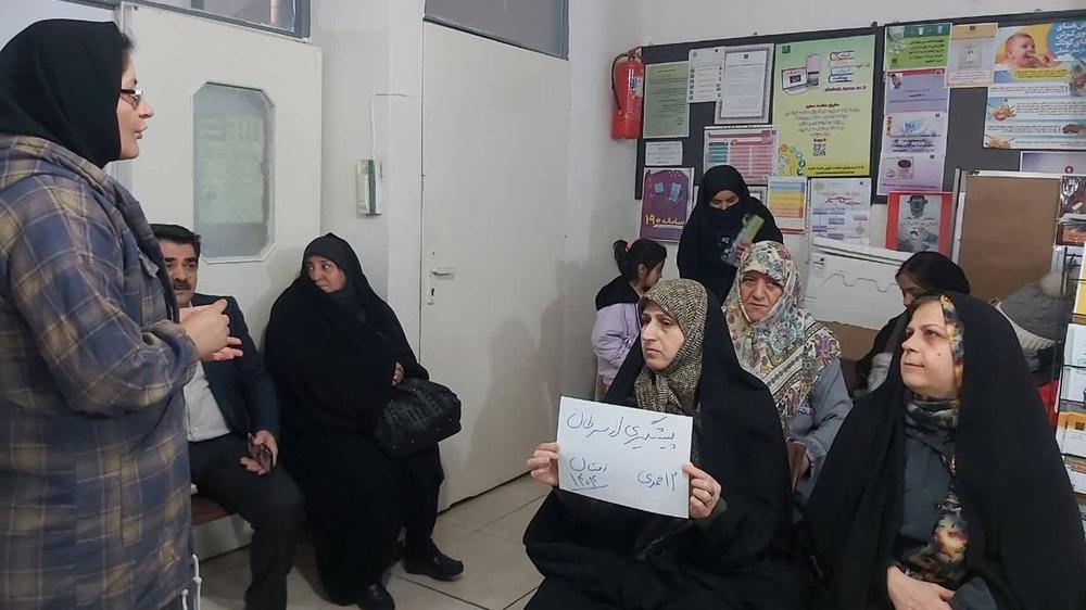 پویش ملی مبارزه با سرطان با شعار گامی نو برای سلامت جامعه در مرکز بهداشت جنوب تهران